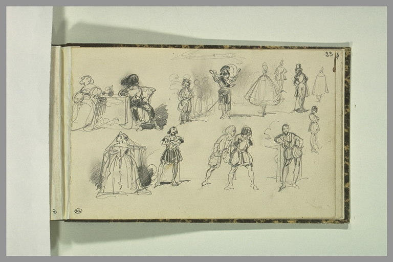 Etudes de personnages