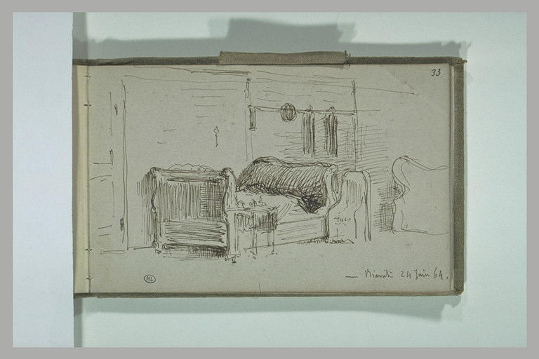 Vue d'un intérieur biarrot