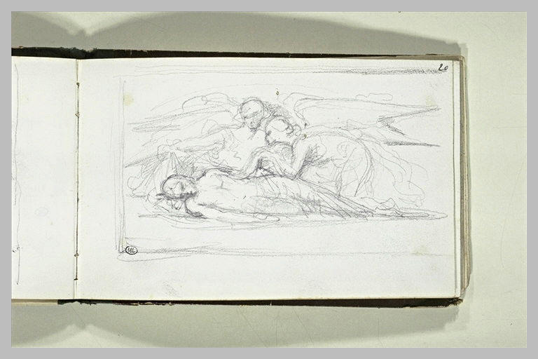 Le Christ mort veillé par les anges