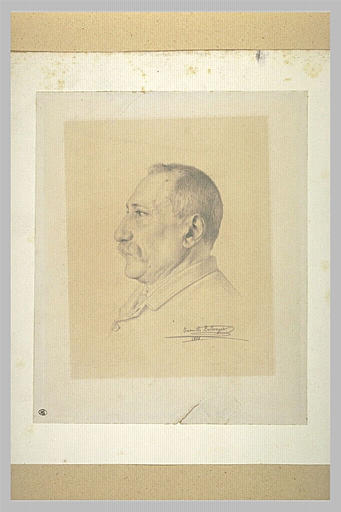 Portrait de Justin Bellanger, père de l'artiste