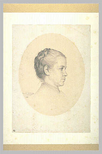 Portrait de la mère de l'artiste, Adèle Bellanger