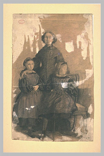 Madame Bellelli et de ses deux filles