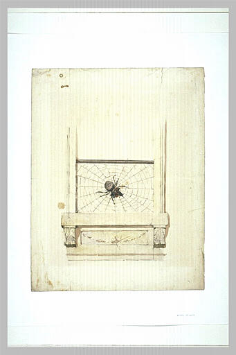 L'Araignée : projet pour une grille de balcon