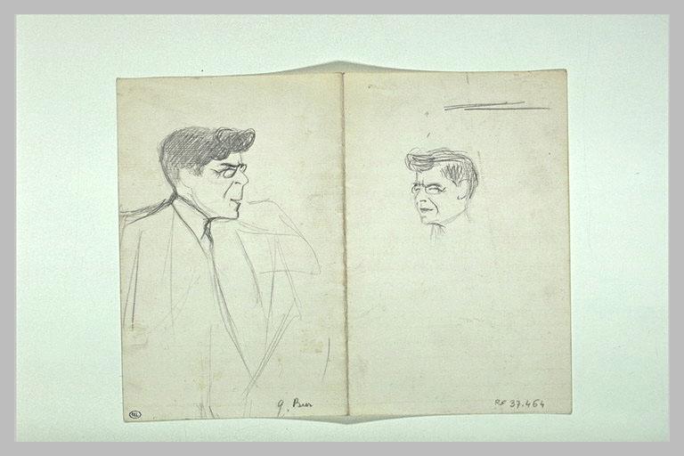Deux caricatures de Georges Berr