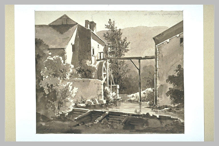 Moulin à eau, à Thiers, en Auvergne