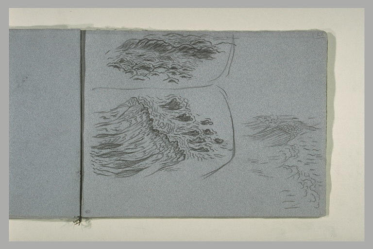 Trois études de vagues