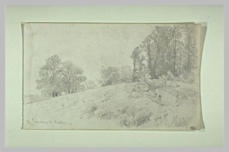 Paysage aux environs de Miallet