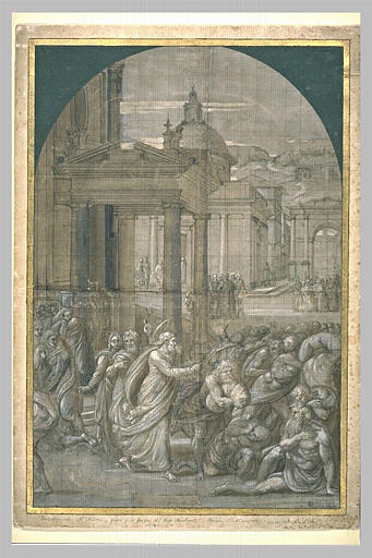 Les marchands chassés du Temple