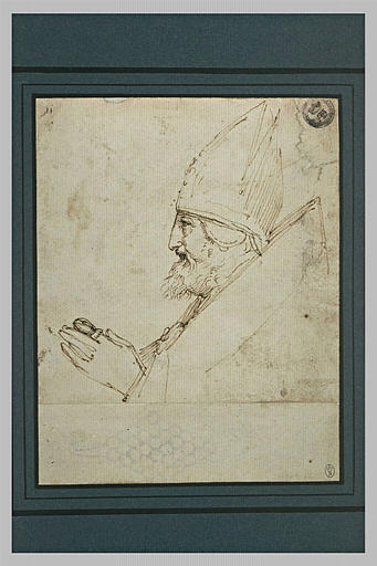 Etude pour un buste sculpté