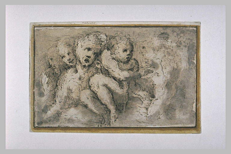 Figures nues, vues à mi-corps