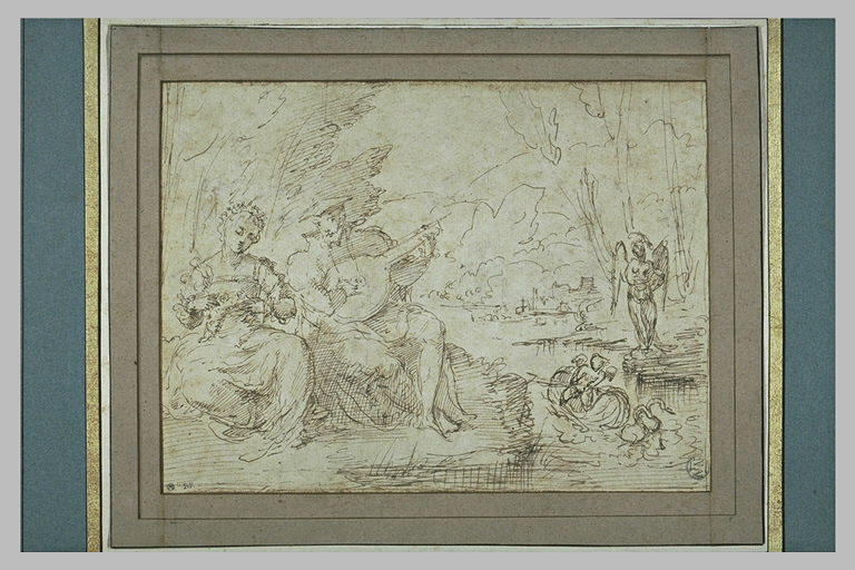 Un concert sur les bords d'une rivière