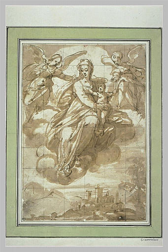 Vierge à l'Enfant protectrice d'une ville