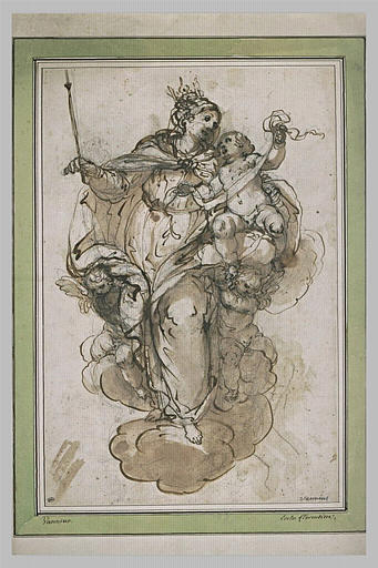 La Vierge protectrice de Gênes
