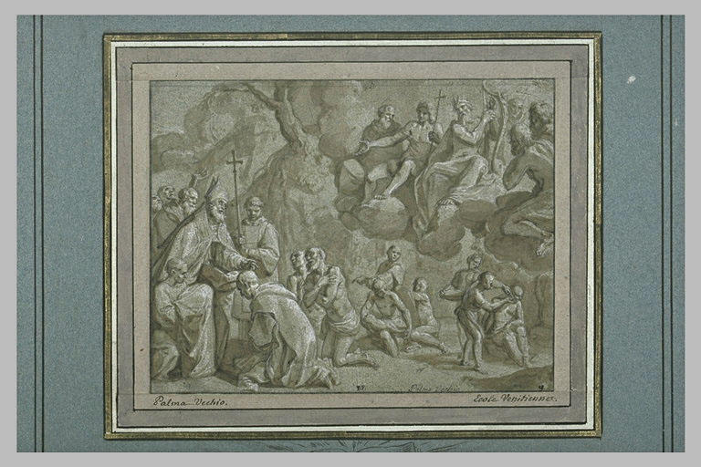 Hugon intronisant Saint Bruno