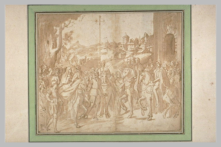 Entrée d'Alexandre Farnese à Worms