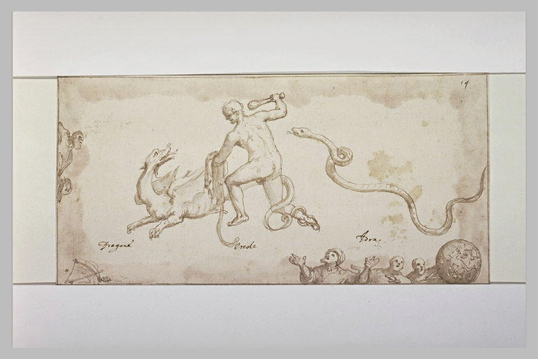 Hercule combattant le dragon