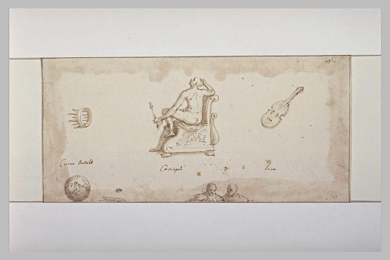 La Couronne Boréale, Cassiopée et la Lyre