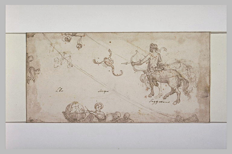 Constellation du Scorpion, du Sagittaire et de la Balance