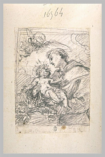 Saint François tenant l'Enfant