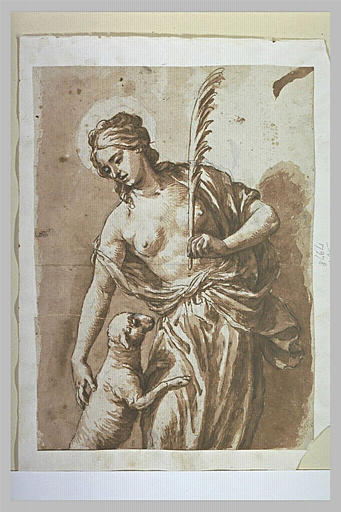 Sainte Agnès avec l'Agneau