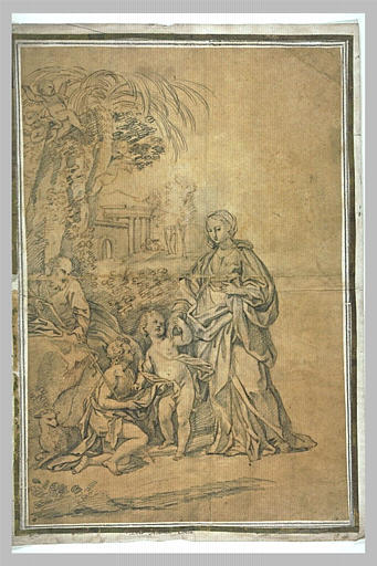 La Sainte Famille avec le petit saint Jean