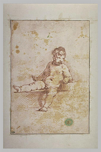 Etude d'un enfant nu
