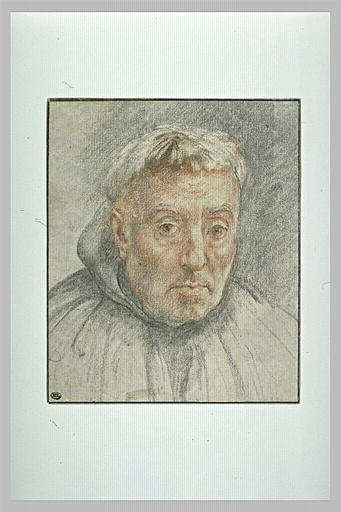 Etude pour une figure de moine hiéronymite ; Etude pour la figure d'un moine hiéronymite (autre titre)