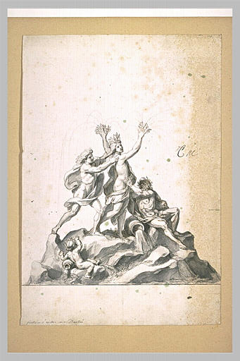 Fontaine d'Apollon et de Daphné