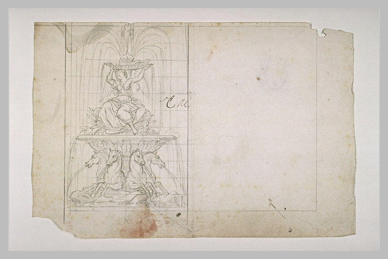 Projet de fontaine à deux vasques