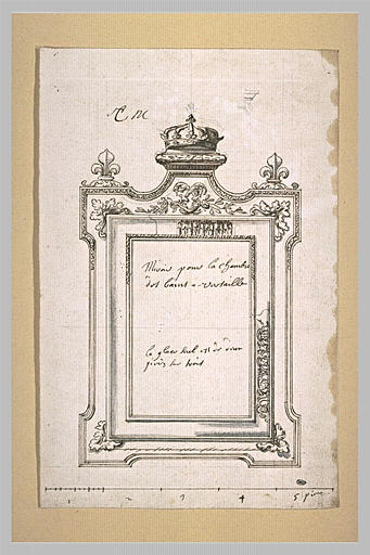 Encadrement de miroir