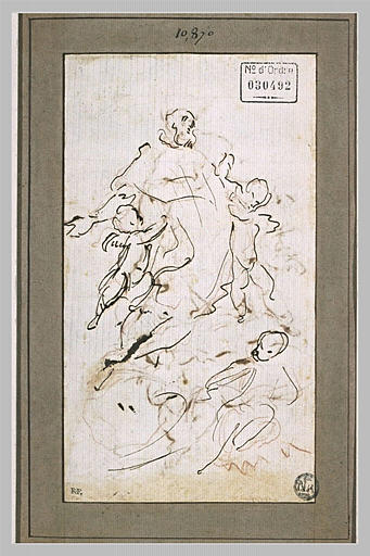 Apothéose d'un saint