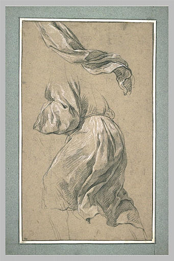 Deux études de draperie