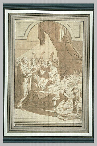 Saint Pierre ressuscitant Tabitha
