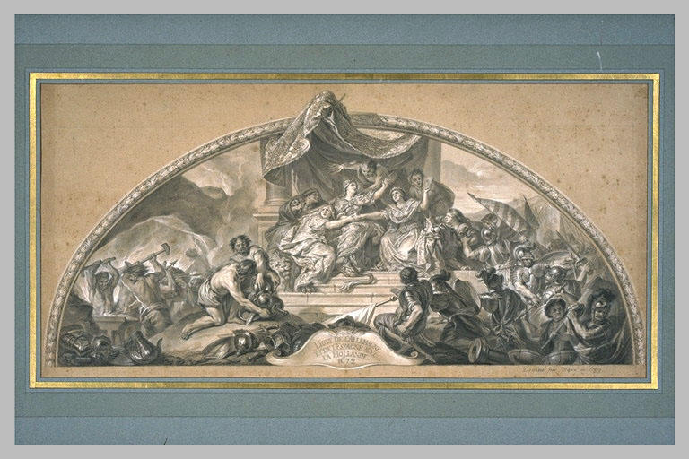 Alliance de l'Allemagne et de l'Espagne avec la Hollande (1672)