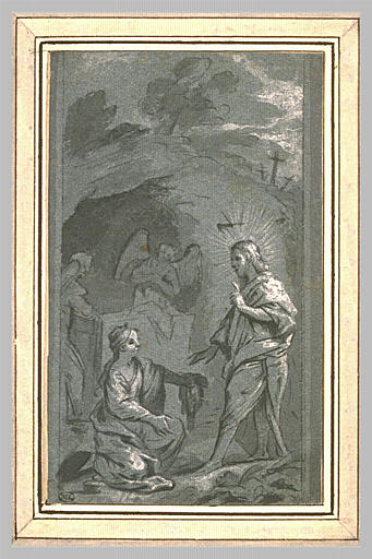 Le Christ apparaissant à une sainte femme