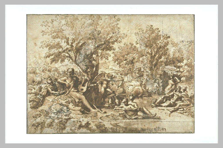 Apollon amoureux de Daphné