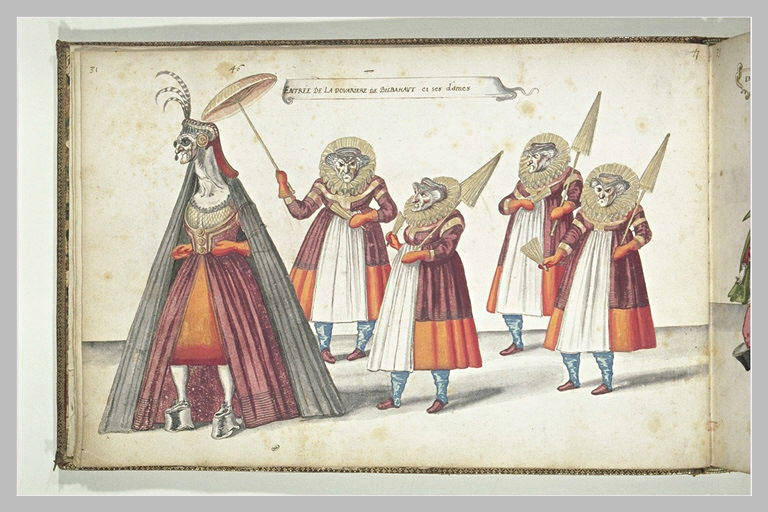 Entré de la Douairière de Bilbahaut et de ses dames