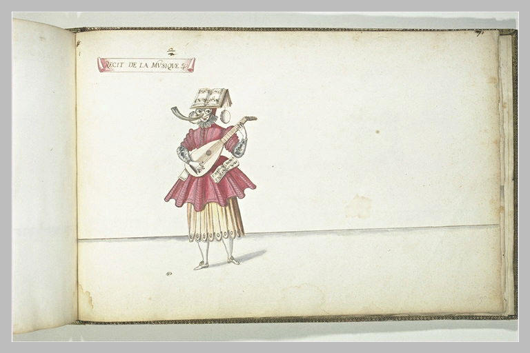 Récit de la musique, une figure de femme