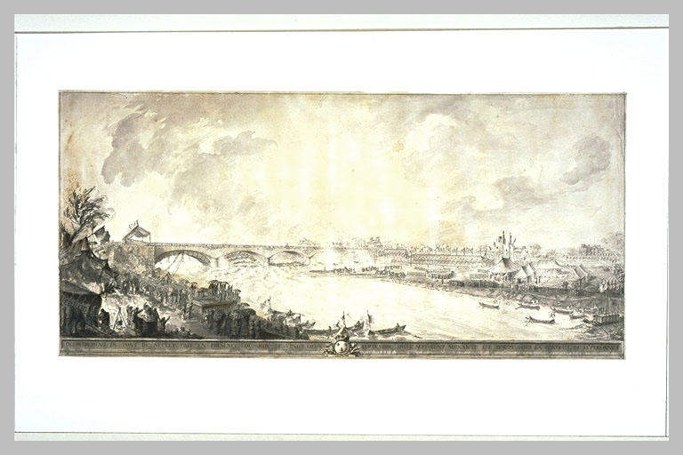 Inauguration du Pont de Neuilly en 1772