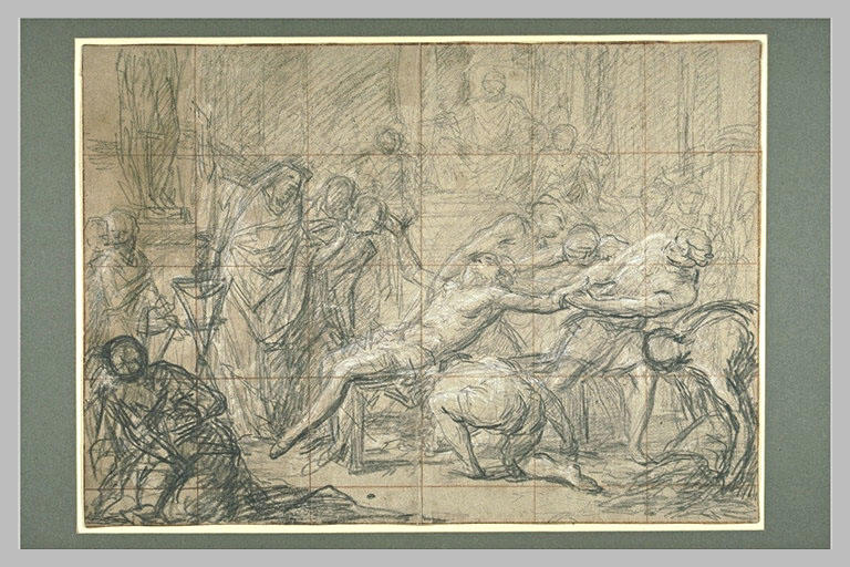 Etude pour un martyre de Saint Laurent