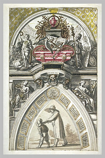 Projet pour le tombeau d'un pape