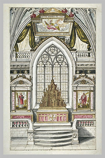 Projet pour un autel