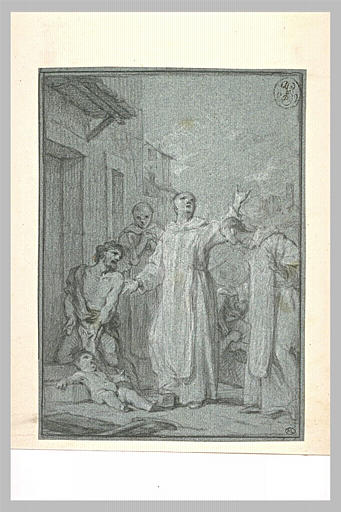 Saint Benoît ressuscitant un enfant