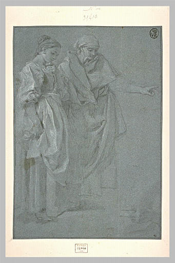 Deux femmes debout