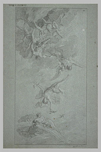 Composition mythologique pour un plafond