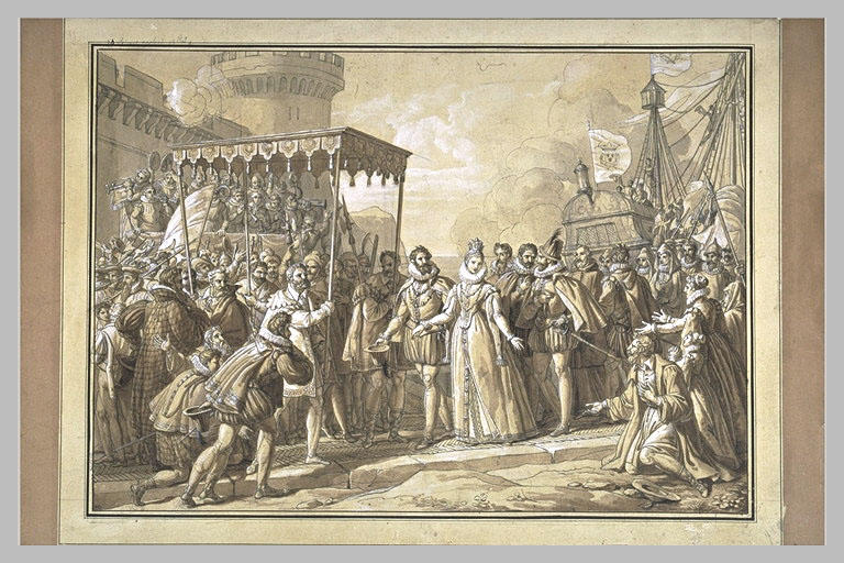 Retour de Marie Stuart en Ecosse