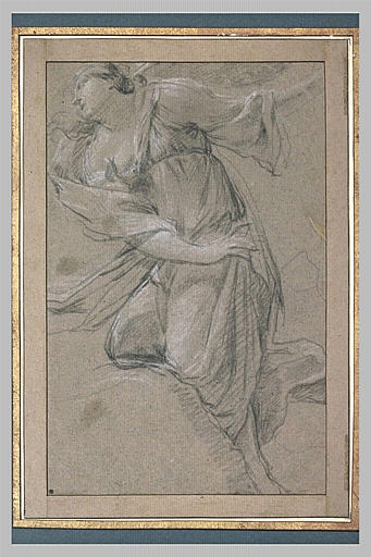 Sainte Marguerite tournée vers la gauche