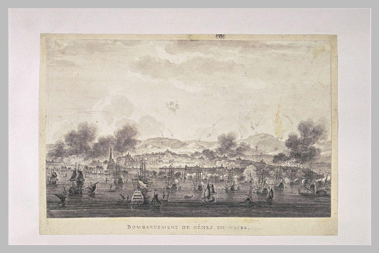 Bombardement de Gênes, en 1684