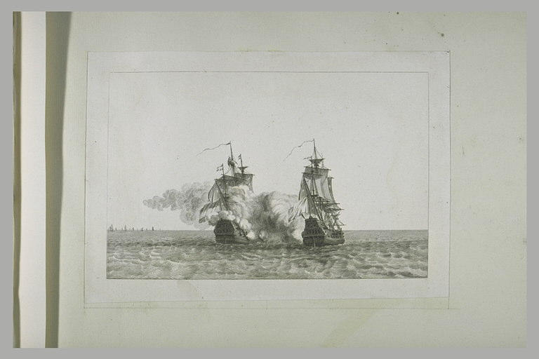 Jean bart prend une frégate hollandaise et seize batiments marchands