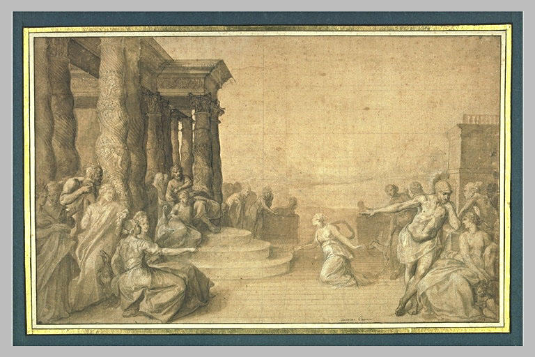 Diane implorant de Jupiter la virginité éternelle